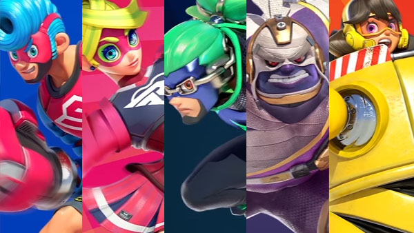 Due nuovi video su ARMS per Nintendo Switch