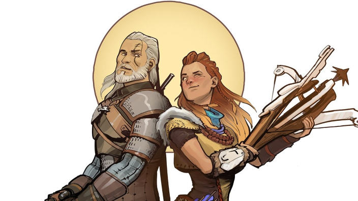 Gli sviluppatori di Horizon Zero Dawn e The Witcher 3 si omaggiano a vicenda
