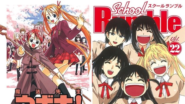 Ritorni in vista per Negima! e School Rumble, annunci per Rinne