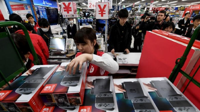 Classifica hardware e software in Giappone (5/3/2017), Nintendo Switch