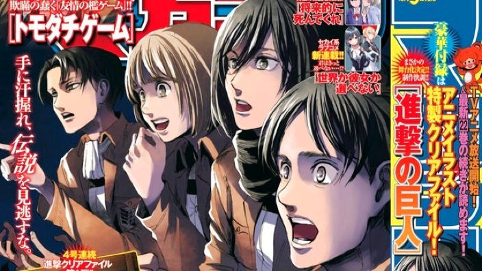 Attacco dei Giganti: l'anteprima del volume 22 e il meme virale (spoiler)