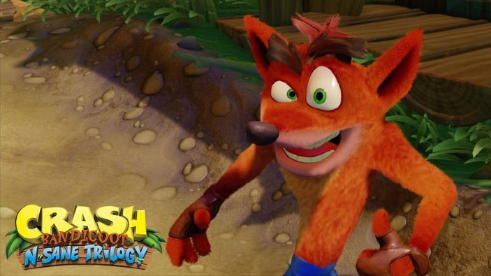 Crash Bandicoot N.Sane Trilogy in un nuovo gameplay 'Upstream'
