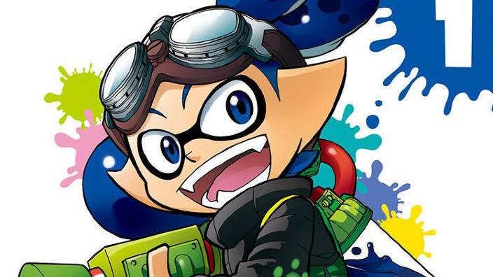 Il manga di Splatoon arriverà in Occidente