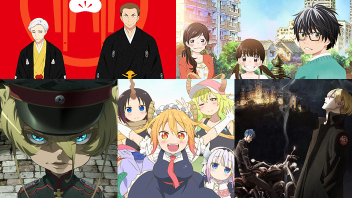 AnimeClick.it consiglia: Anime terminati nell'inverno 2017