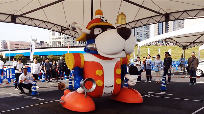 Un vero Yattacan all'Odaiba Auto Festival!