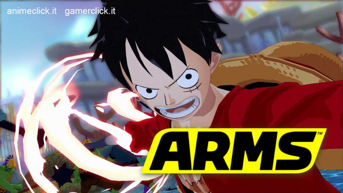 Luffy di One Piece un personaggio giocabile di ARMS?