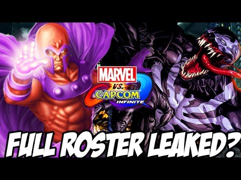 Leak della lista dei personaggi e dei DLC di Marvel vs Capcom infinite