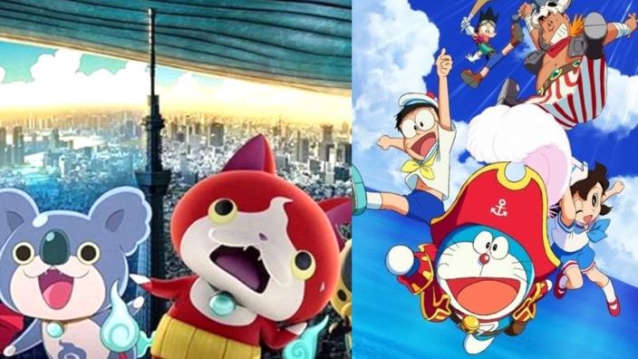 Novità film Yokai Watch e Doraemon: gli Oni e l'isola del tesoro di Stevenson