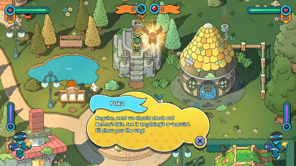 The Swords of Ditto - Gameplay
