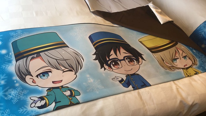 Yuri!! on Ice, arriva la camera da letto otaku nel quartiere yaoi a Tokyo