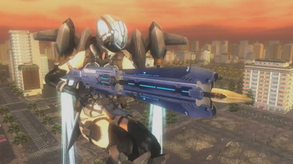 Earth Defense Force 5: il gameplay sul Ranger e le armi del Winger Diver