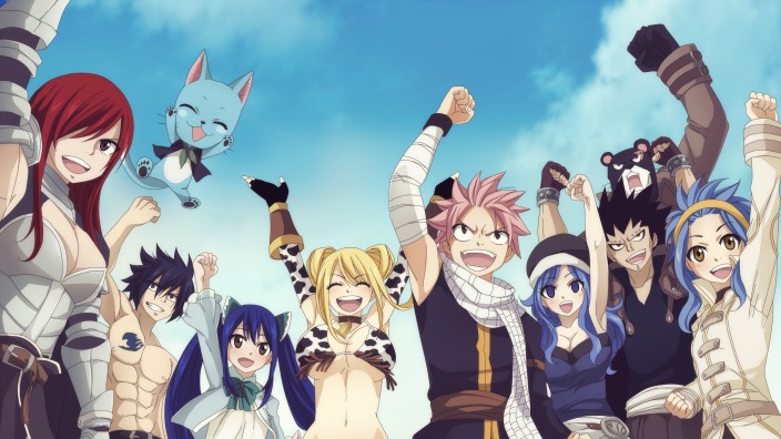 Fairy Tail illustrazioni da Mashima per il "giorno di Natsu"