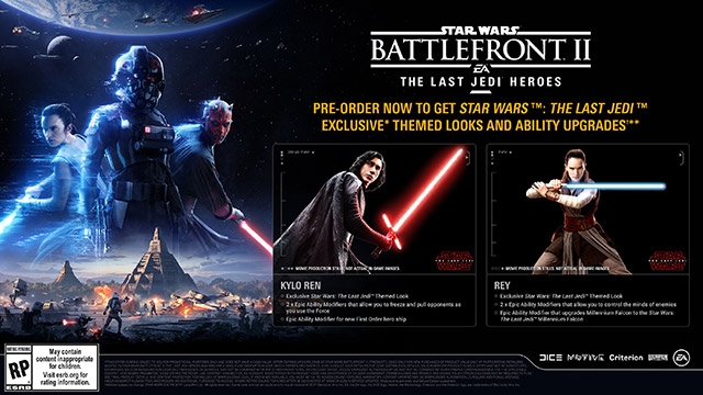 Dai dati dell'alpha di Star Wars Battlefront 2 emergono 16 eroi giocabili