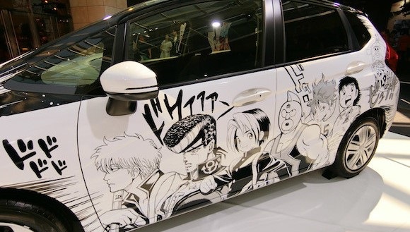 Collaborazione Shueisha + Honda: ecco l'auto con gli eroi di Jump