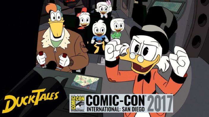 <b>SDCC 2017</b>: al panel di DuckTales confermati Darkwing Duck ed Amelia, una clip del film