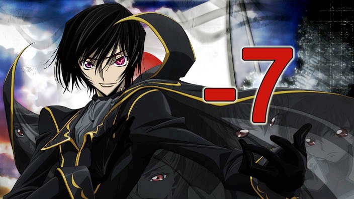 Code Geass nuovi annunci in vista: "mancano 7 giorni"