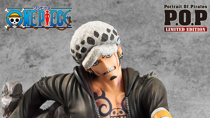 One Piece: ecco la figure di Trafalgar Law P.O.P. Limited Versus by MegaHouse