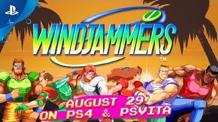 Trailer di lancio per Windjammers, disponibile da oggi per PS4 e PS Vita