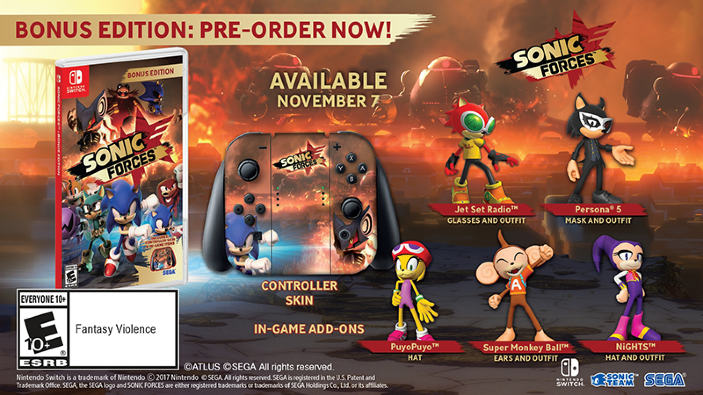 Sonic Forces, svelata la data d'uscita europea e un'edizione speciale