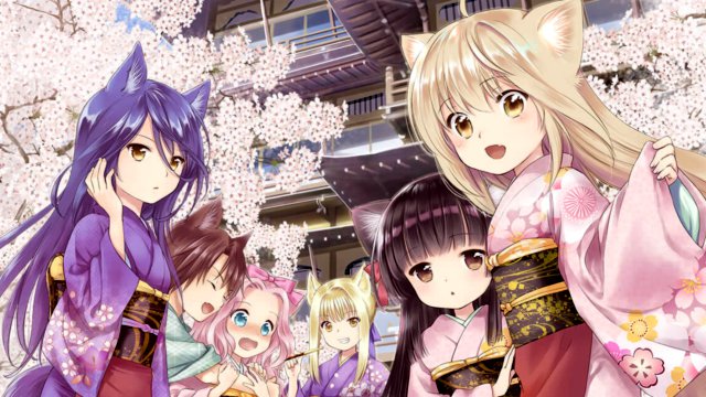 Konohana Kitan: prime immagini per l'anime degli spiriti volpe "termali"