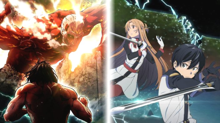 Sfida tra Sword Art Online e i Giganti ai NewType Awards di quest'anno