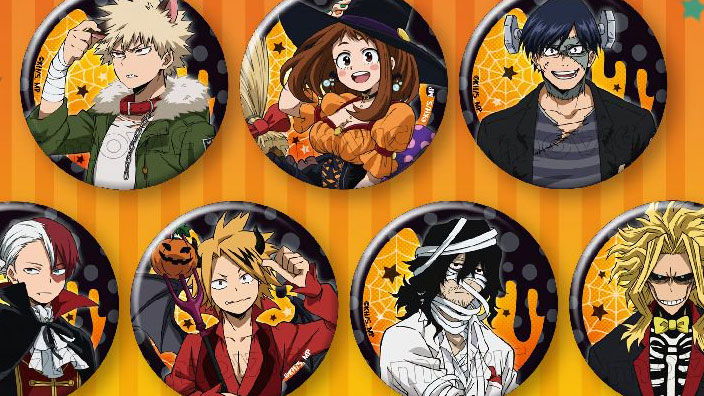 Per My Hero Academia è già Halloween nei negozi Animate