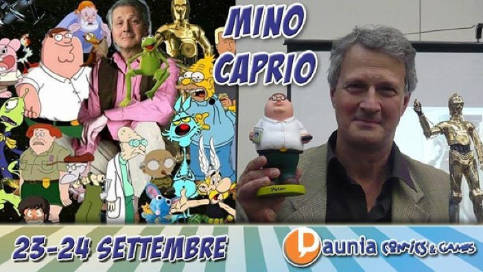 Daunia Comics & Games 2017: intervista al doppiatore Mino Caprio