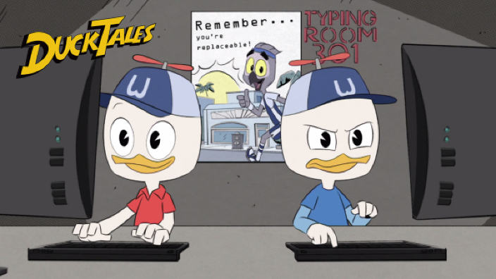 <b>DuckTales</b> 1x07 recensione - The Infernal Internship of Mark Beaks