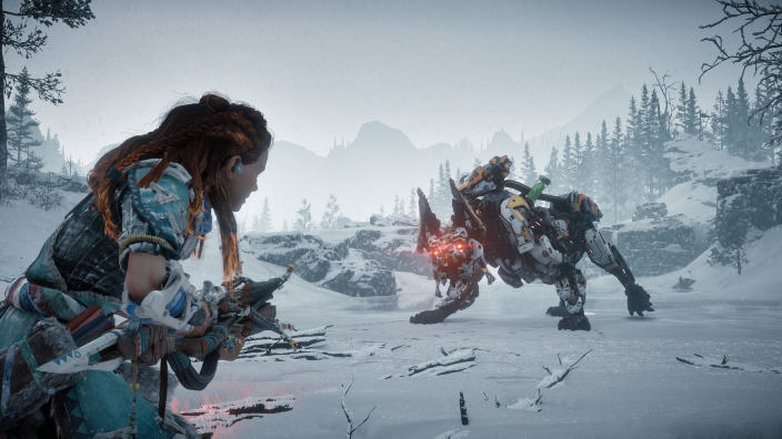 Horizon Zero Dawn, in video l'inedito robot Scorcher