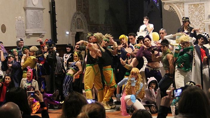 Le foto dell'evento di Jojo a Lucca Comics 2017