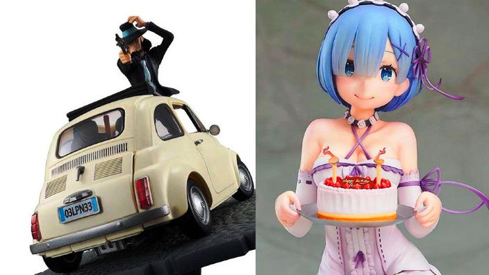 Lupin e Rem: nuove figure per arricchire la collezione da Megahouse e Good Smile Company