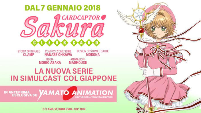Il ritorno di Cardcaptor Sakura: su Yamato Animation anche l'OVA prologo