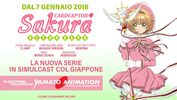 Il Ritorno Di Cardcaptor Sakura Su Yamato Animation Anche L