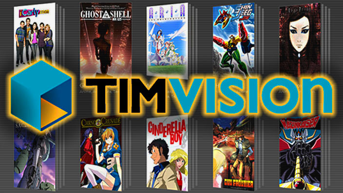 TIMvision: tutte le novità anime in streaming sul portale di TIM