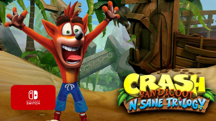 Nuovi dettagli e gameplay della versione Switch di Crash Bandicoot N.Sane Trilogy