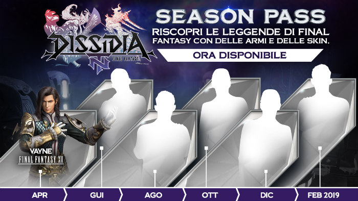 Vayne è disponibile su Dissidia Final Fantasy NT