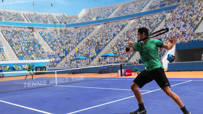Due leggende si affrontano in Tennis World Tour