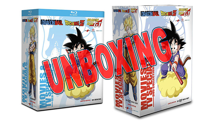 Dragon Ball Film Collection: Unboxing della nuova edizione in Blu-ray