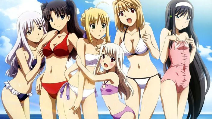 Modelle in bikini sulle riviste di manga: sono il futuro?