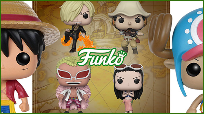 Funko Pop! di One Piece, ora in pre-order Sanji, Usopp, Flamingo e Nico Robin