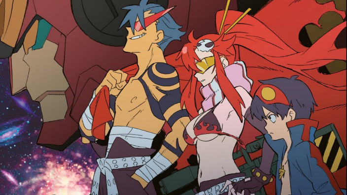 Sfondamento dei Cieli Gurren-Lagann: nuove figures di Simon e del Gurren-Lagann