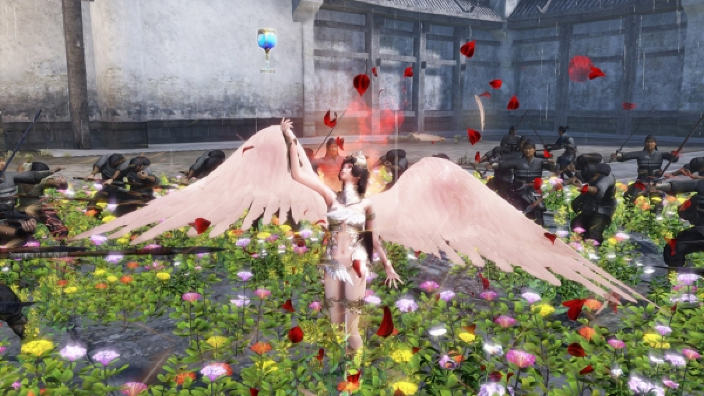 Warriors Orochi 4 mostra Ii Naotora deificata in screenshot
