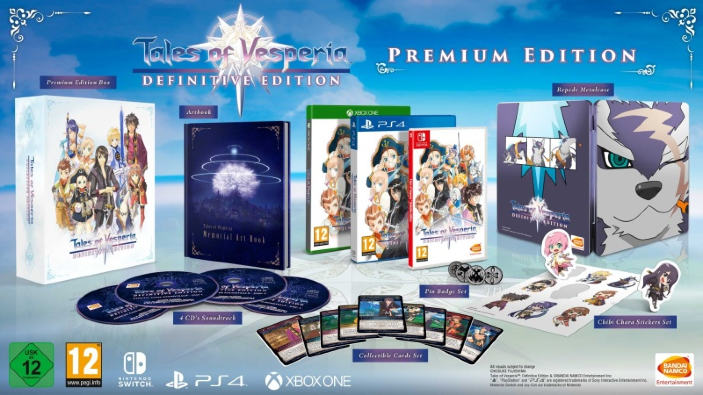Tales of Vesperia, i dettagli della Premium Edition