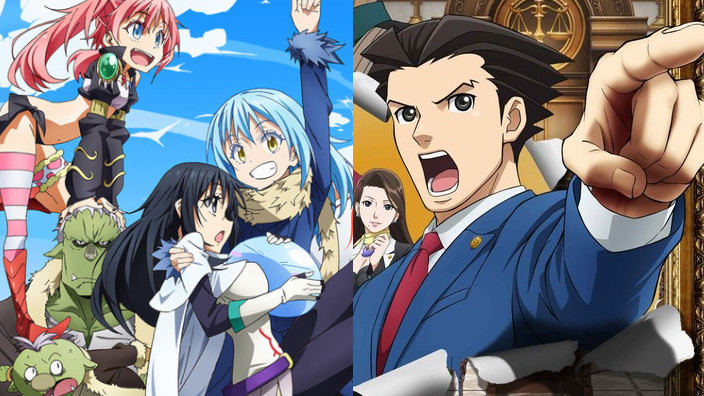 Novità per Vita da Slime, Ace Attorney e Akanesasu Shojo