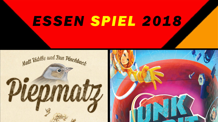 Essen 2018: anteprima di Piepmatz e Junk Orbit