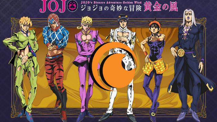 Annunci Crunchyroll! Radiant, JoJo Vento Aureo, Voice of Fox e tanto altro