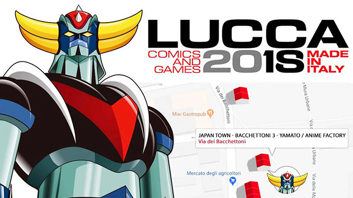 Yamato Video e Man-ga vi aspettano al Lucca Comics & Games con tante novità