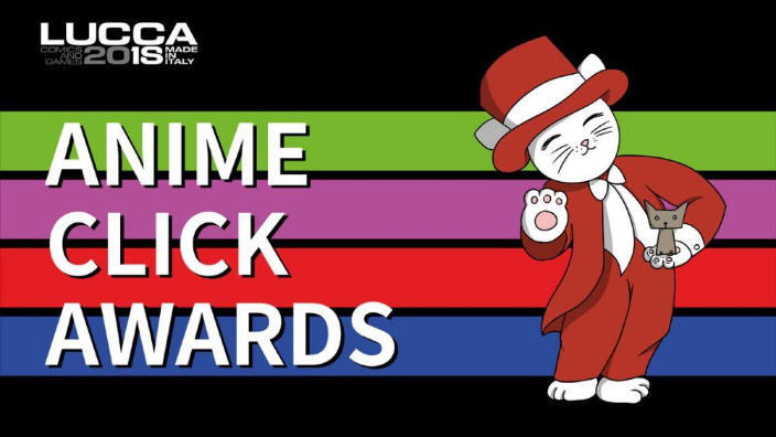 AnimeClick Awards: gli oscar anime e manga in diretta da Lucca il primo novembre