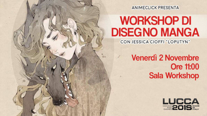 Lucca Comics: Workshop con Jessica Cioffi (Loputyn)