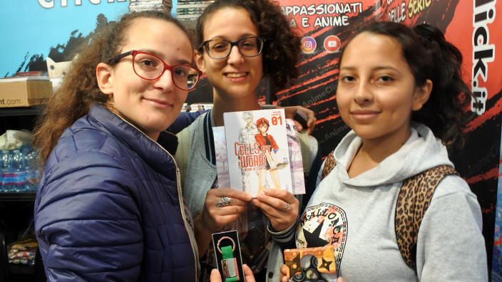 Lucca 2018: Foto dallo stand di Animeclick.it (mercoledì)